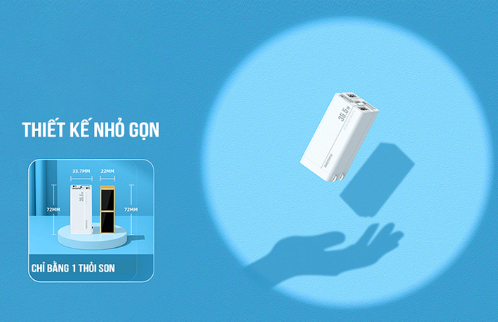 Củ sạc nhanh 5 cổng 33.5W Remax RP-U66