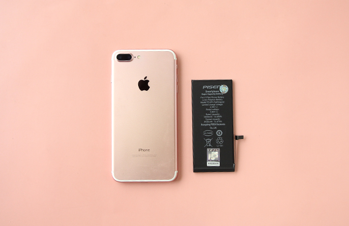 Thay pin iPhone 7 Plus Pisen dung lượng cao 3500mAh