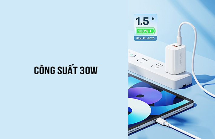 Củ sạc nhanh 2 cổng 30W Remax RP-U6