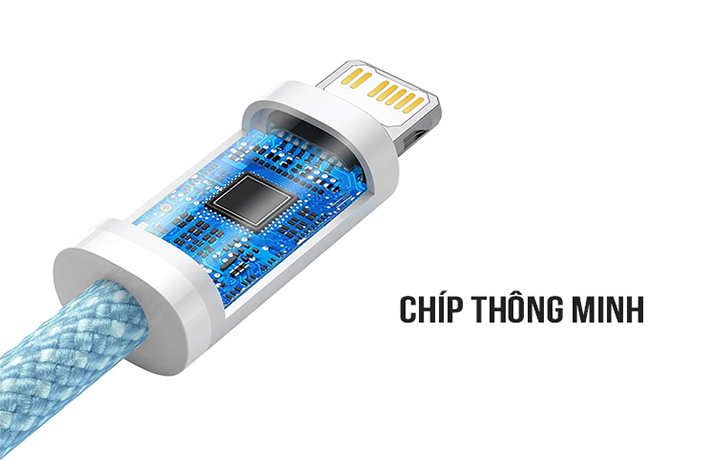 Cáp sạc nhanh Type C to Lightning 20W 2m Baseus CALD000116